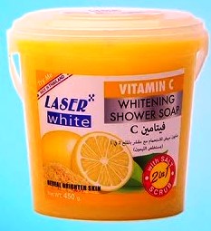 Laser White Vitamin C Whitening Shower Soap 450g