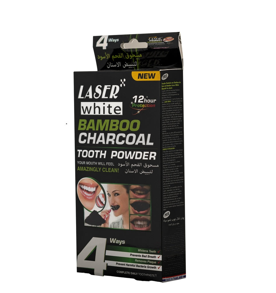 Laser White Bamboo Charcoal Tooth Powder