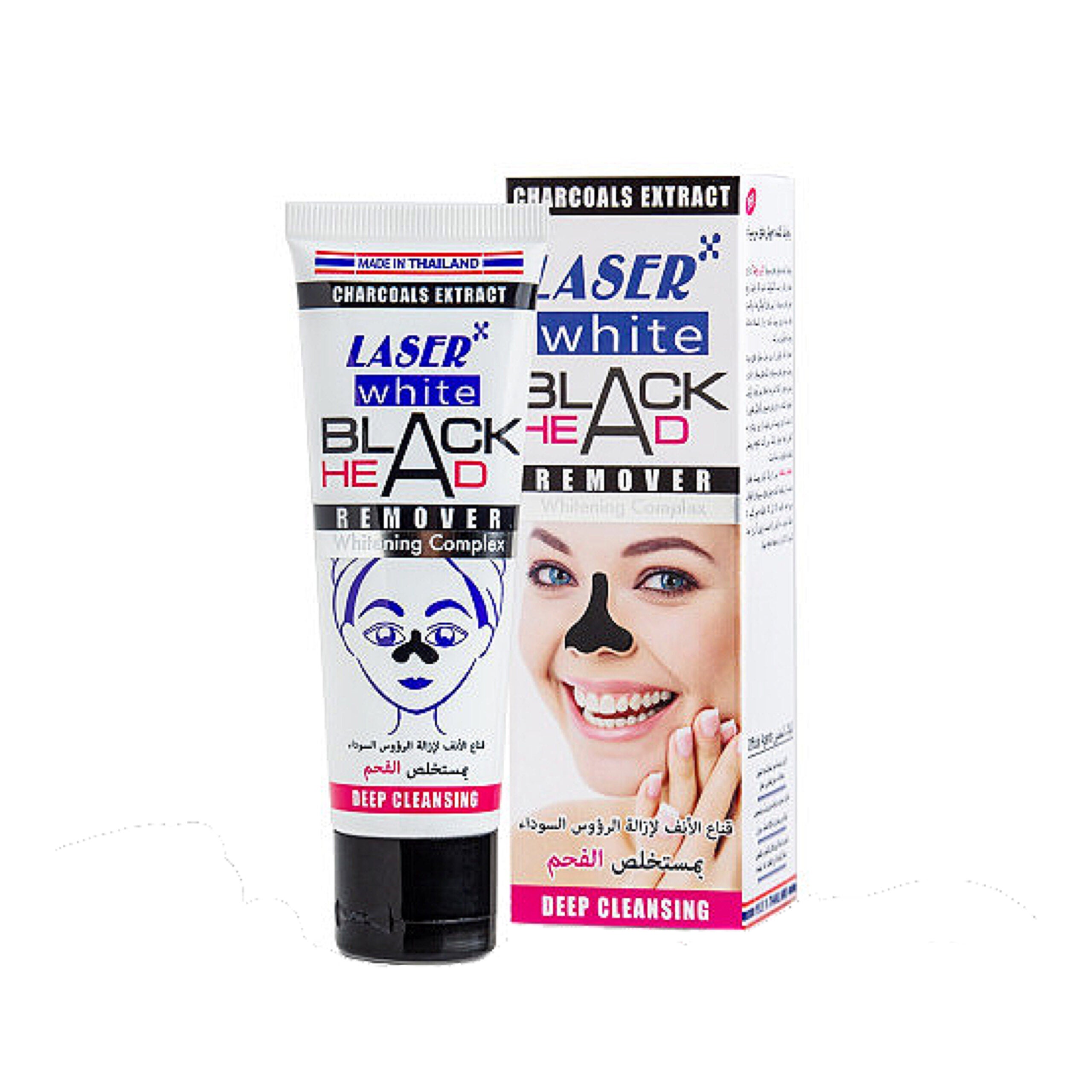 Laser White Black Head Remover Charcoal Extract