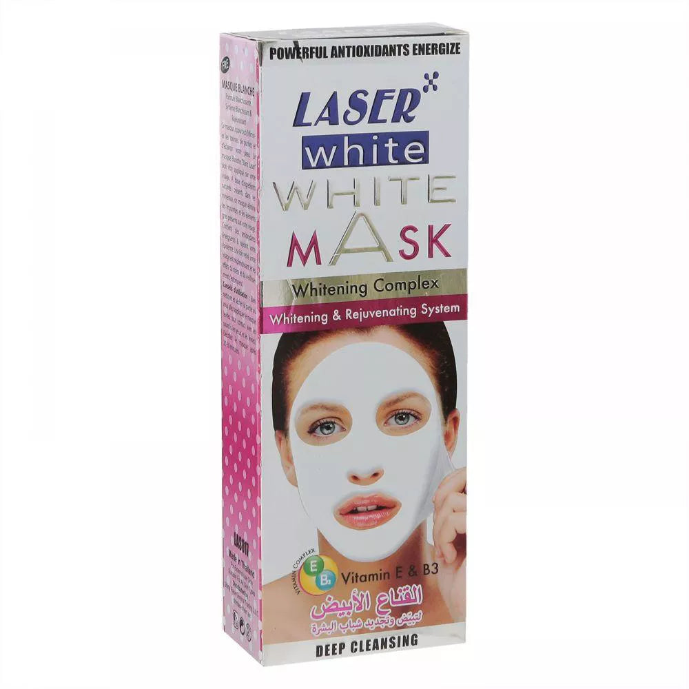 Laser White White Mask