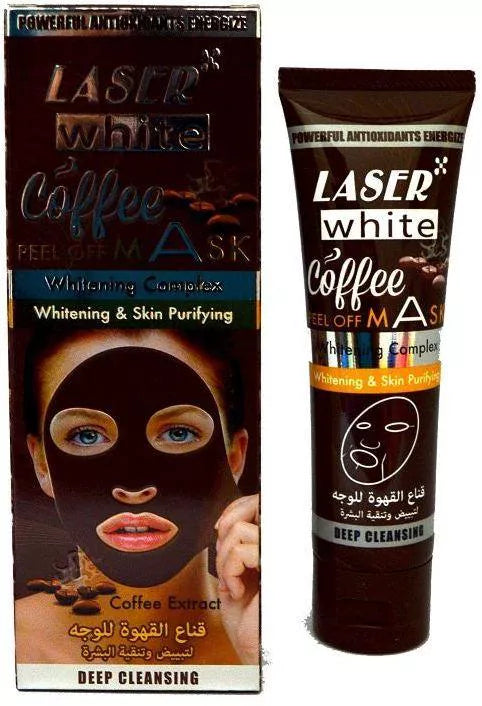 Laser White Coffee Peel Off Mask