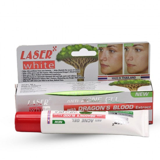 Laser White Anti Acne Gel With Dragon's Blood