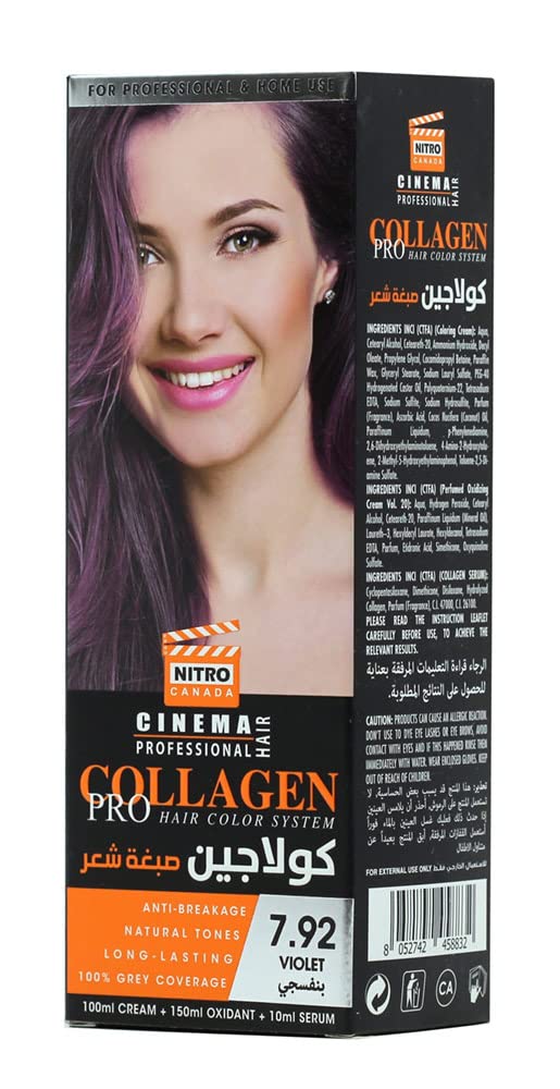 Nitro Canada Cinema Collagen Pro Hair Color System 7.92