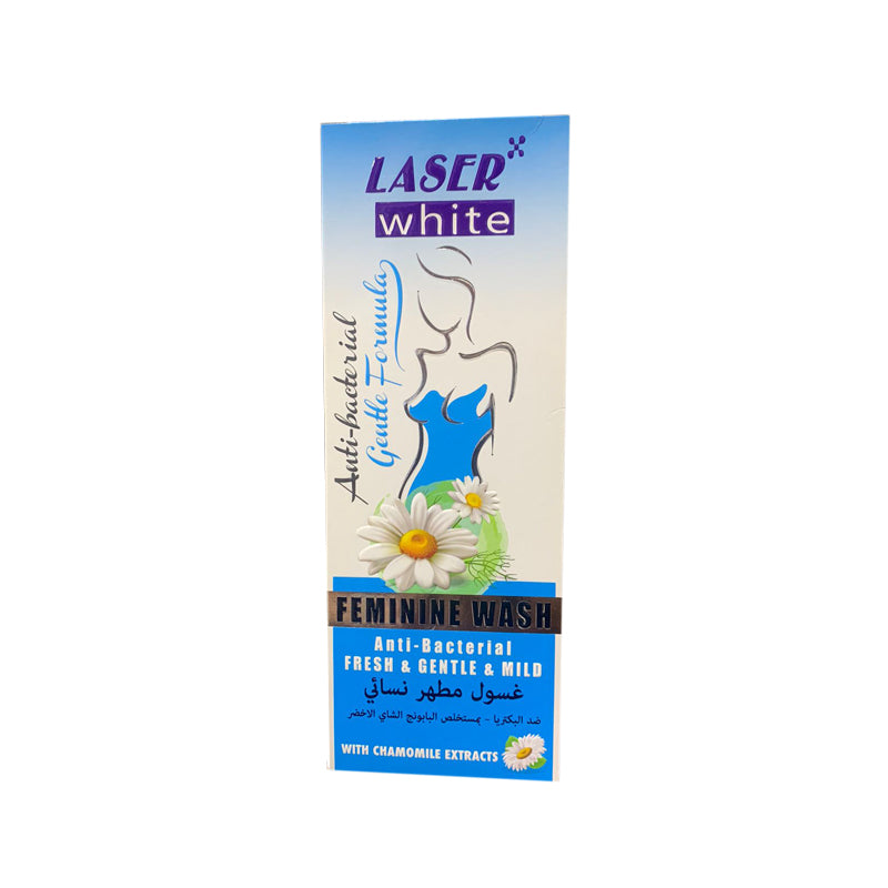 Laser White Anti-Bacterial Feminine Wash