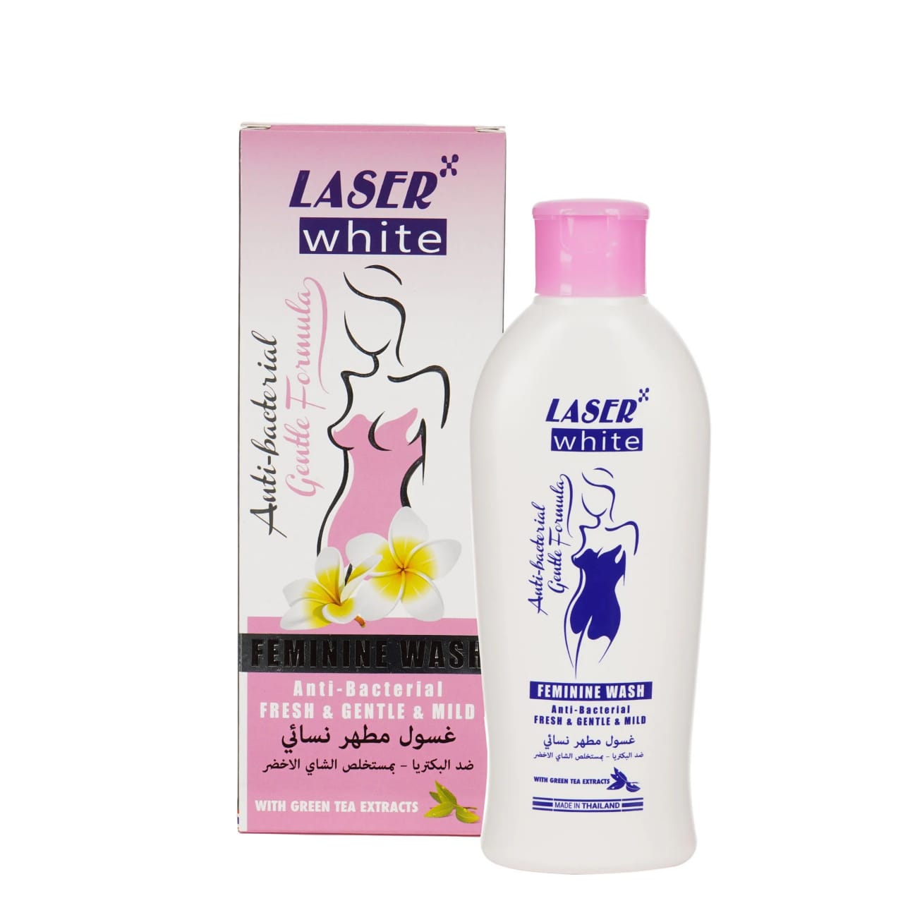 Laser White Anti-Bacterial Feminine Wash