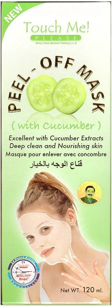 Touch Me Please Peel-Off Mask With Cucumber 120ml