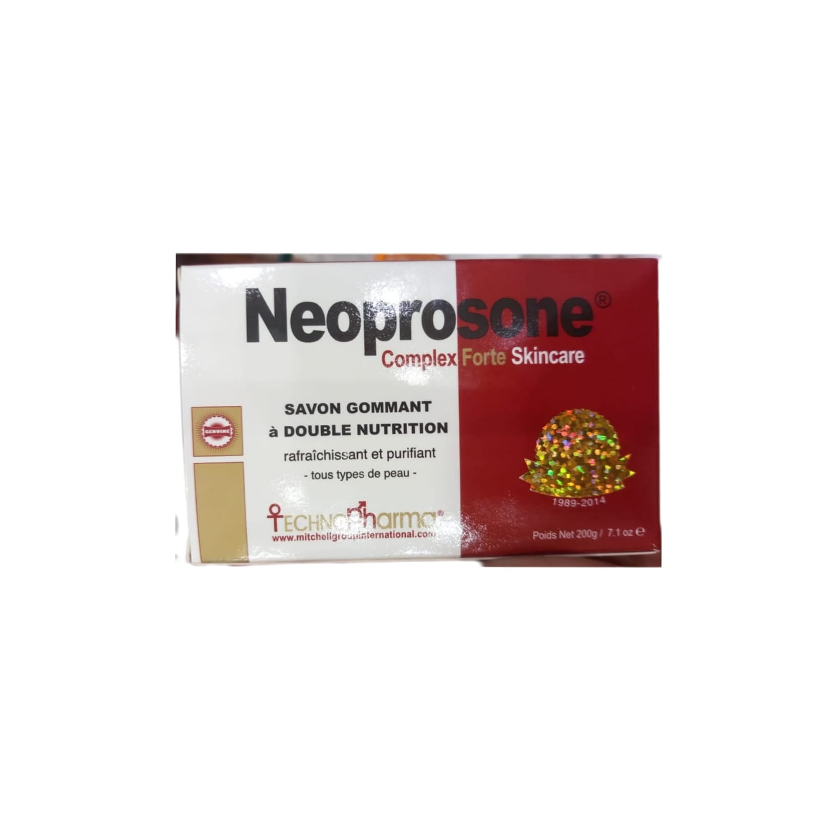 Neoprosone Complex Forte Skincare Savon Gommant Double Nutrition 200g