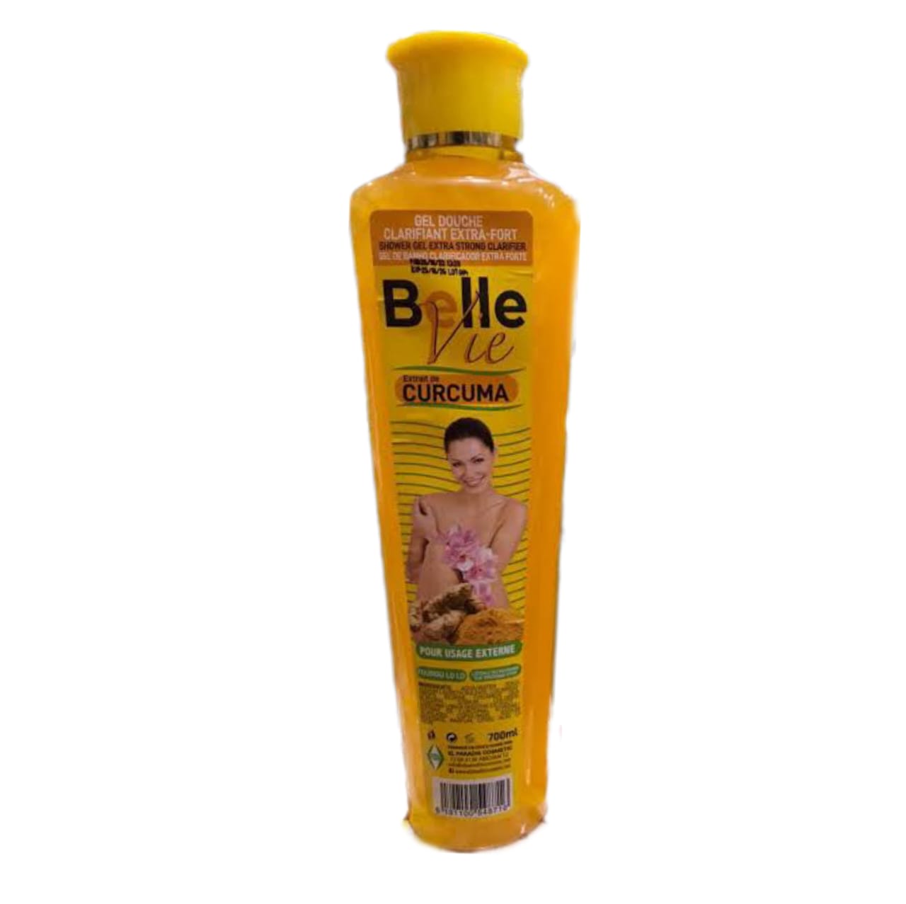 Belle Vie Extrait De Curcuma Gel Douche Clarifiant Extra-Fort 700ml