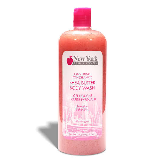 New York Fair & Lovely Exfoliating Pomegranate Shea Butter Body Wash