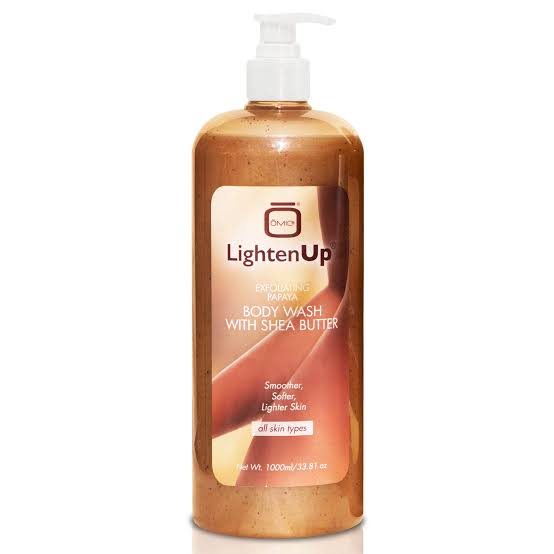 Omic Lighten Up Exfoliating Papaya Body Wash Shea Butter