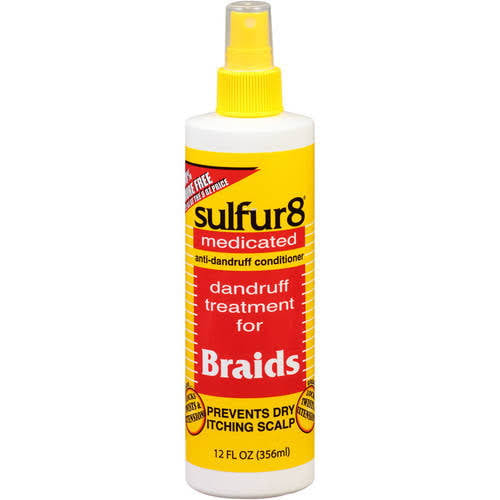 Sulfur8 Medicated Anti-Dandruff Conditioner Dandruff Treatment For Braids