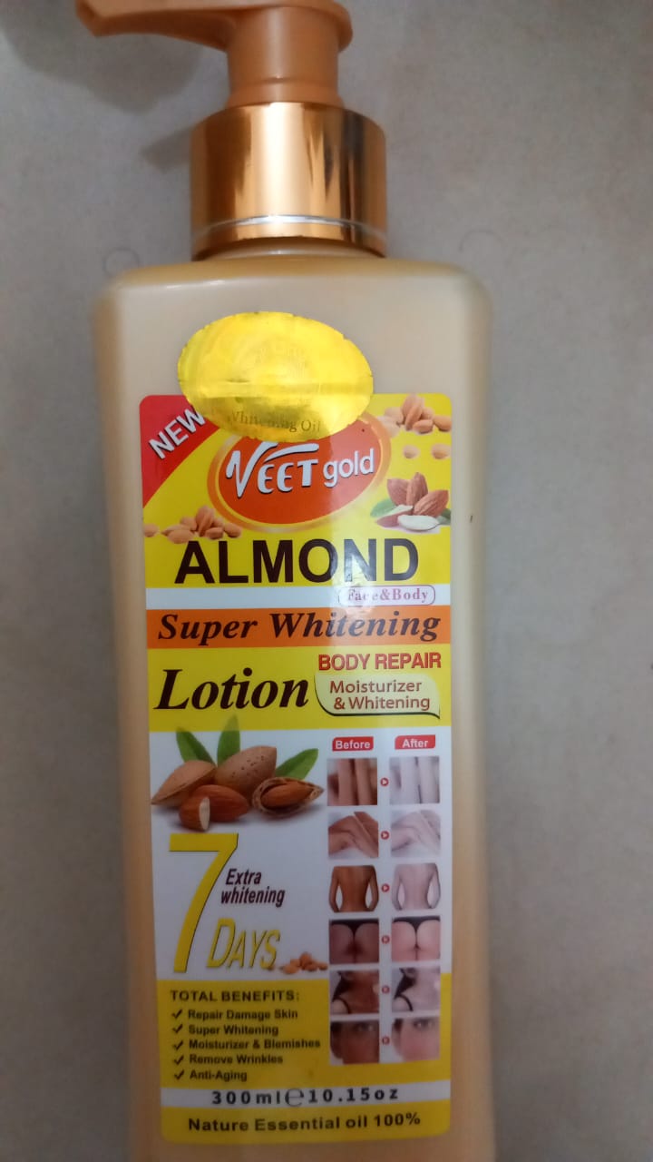 Veet gold almond super whitening lotion