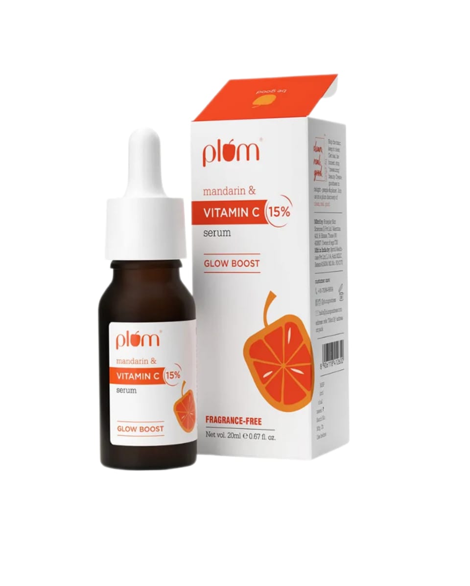 Plam Mandarin Vitamin C 15% Serum Glow Boost