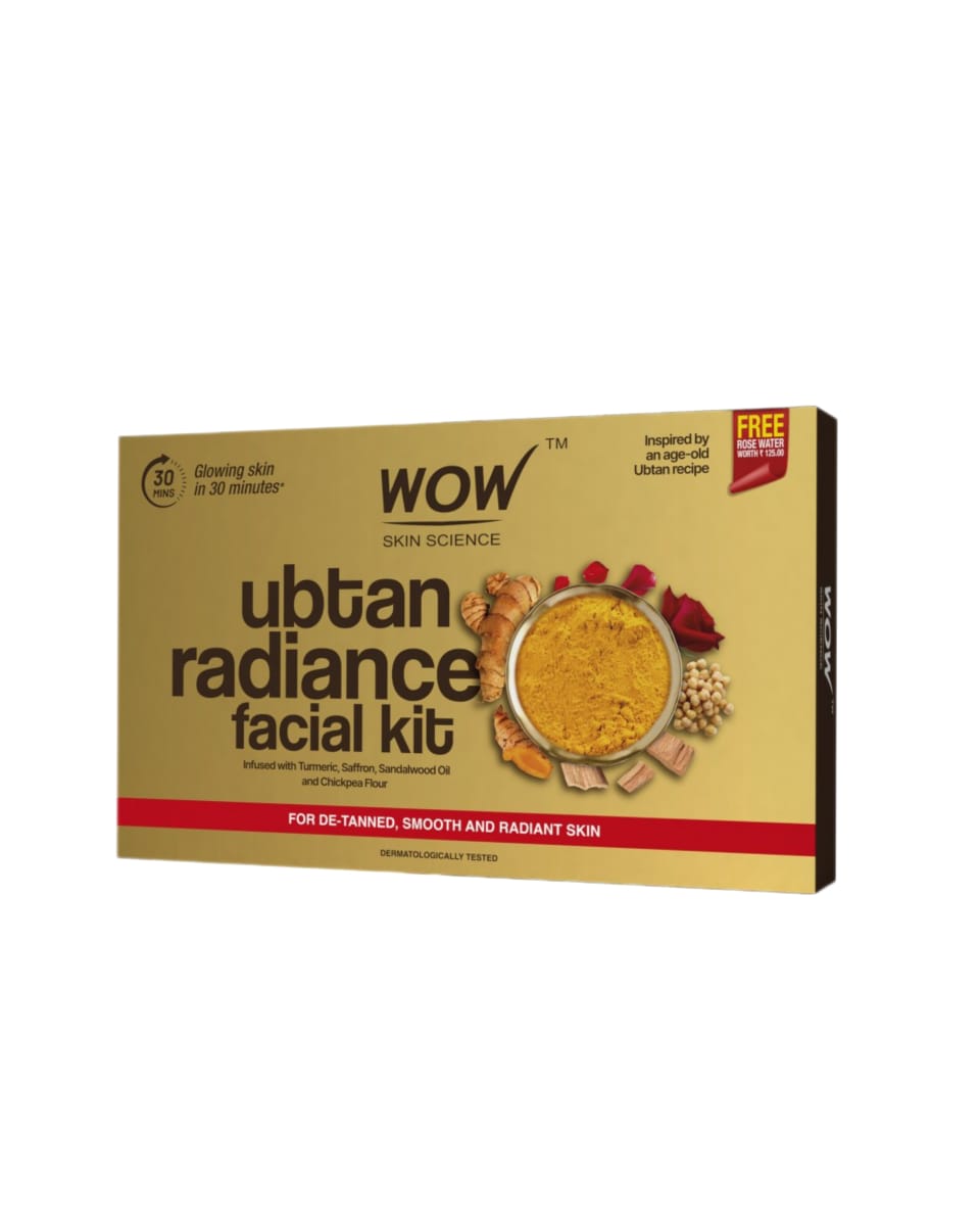 Wow Skin Science Ubtan Radiance Facial Kit 