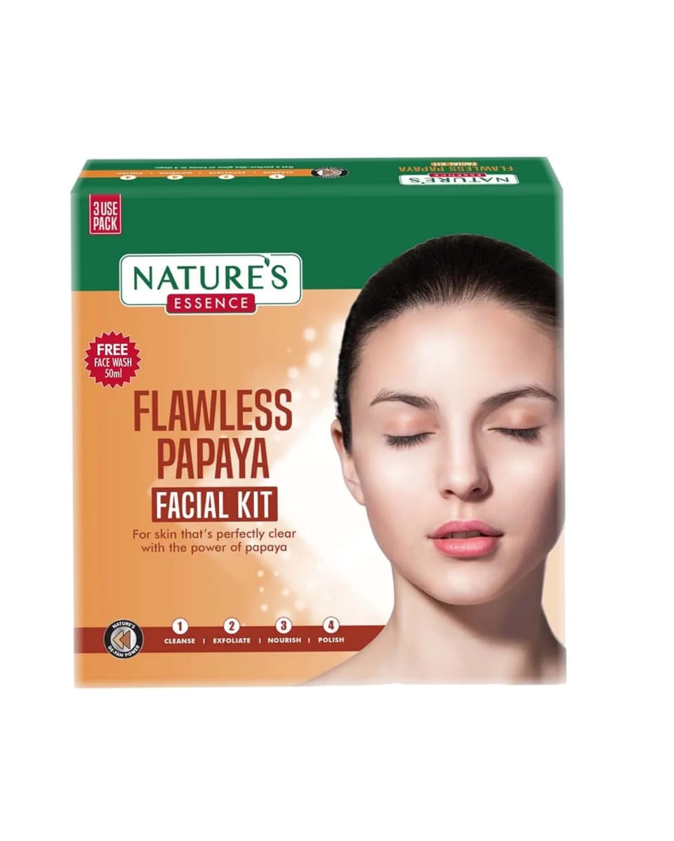 Natures Essence Flawless Papaya Facial Kit 