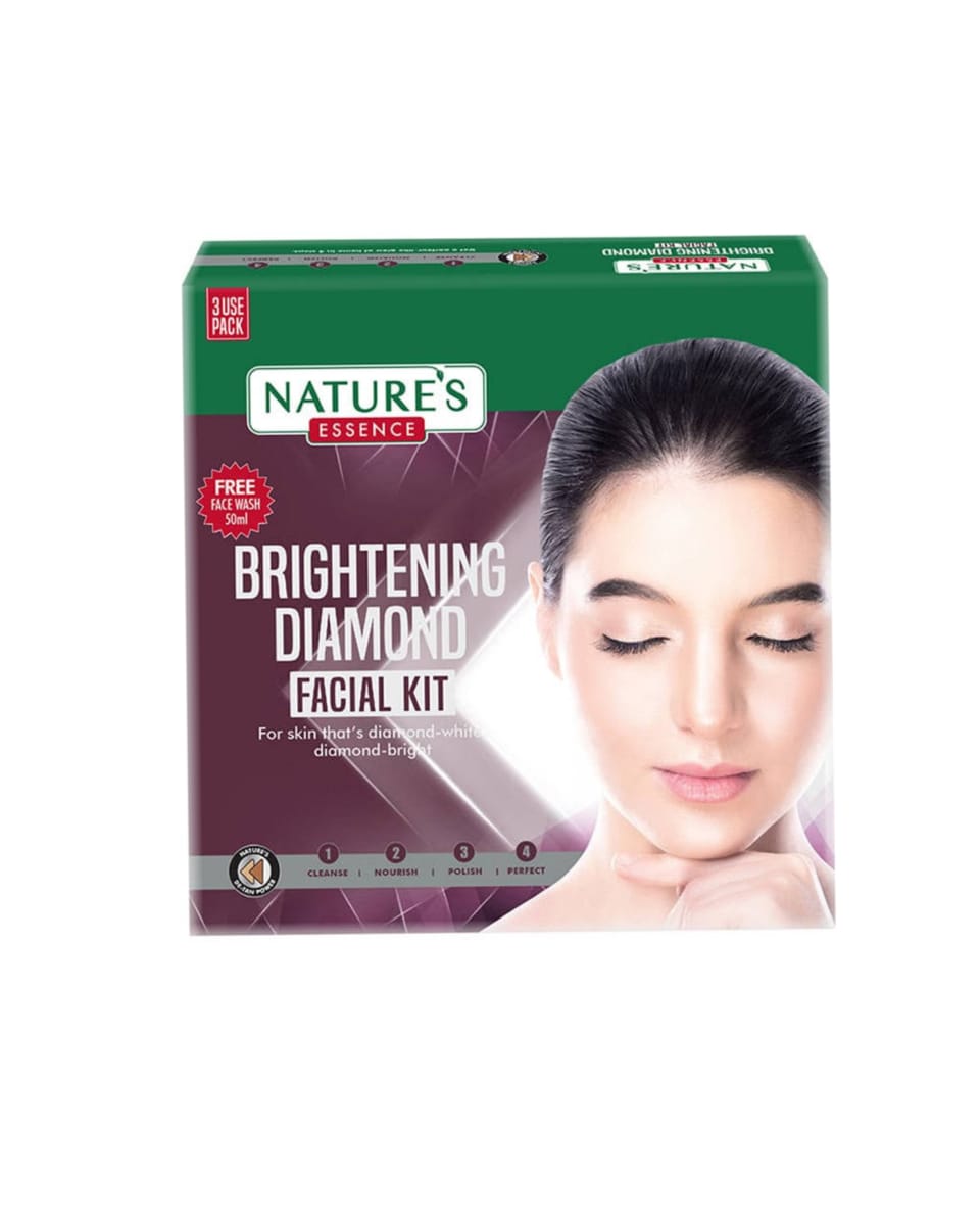 Natures Essence Brightening Diamond Facial Kit