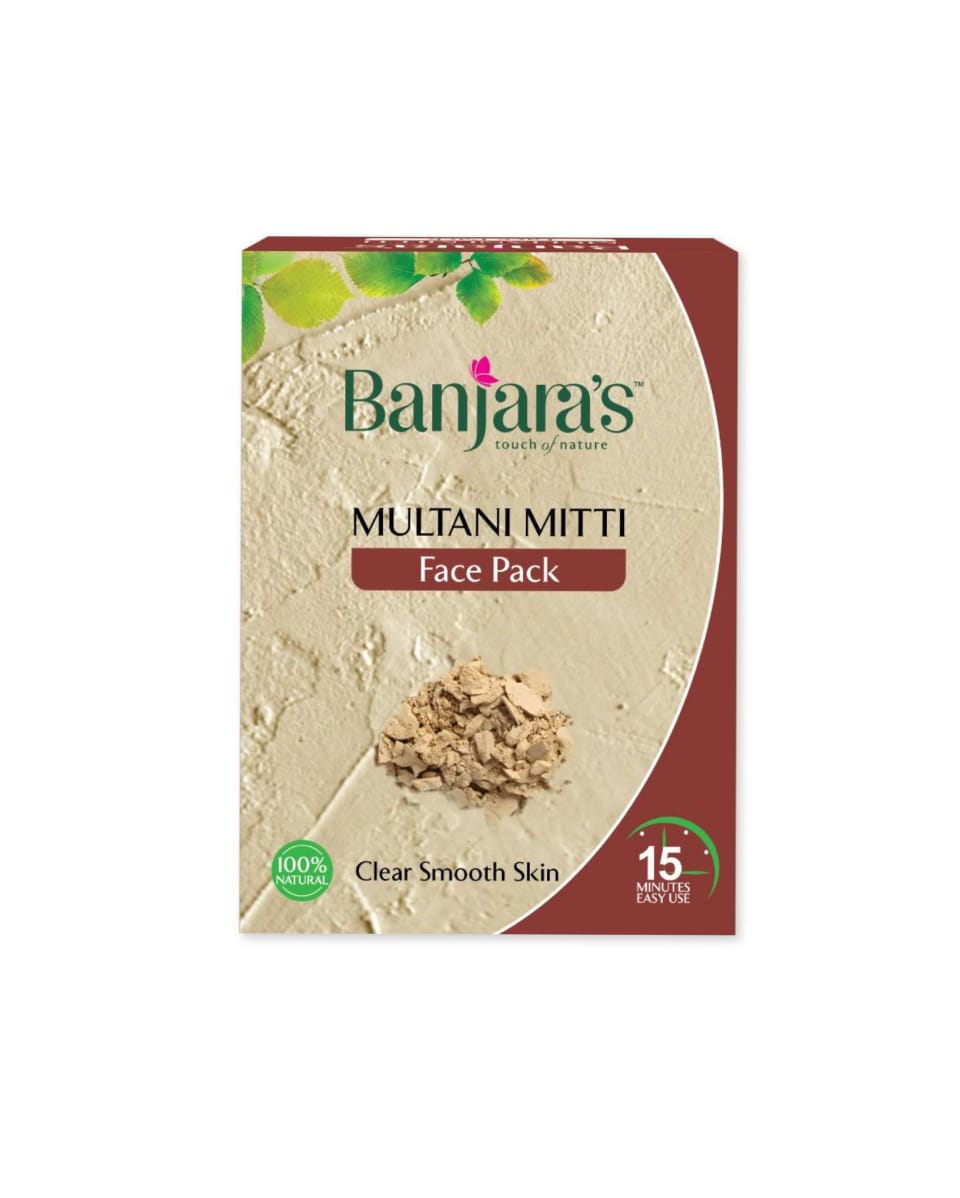 Banjaras Multani Mitti Face Pack Powder