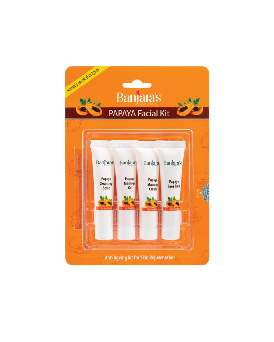 Banjaras Papaya Facial Kit