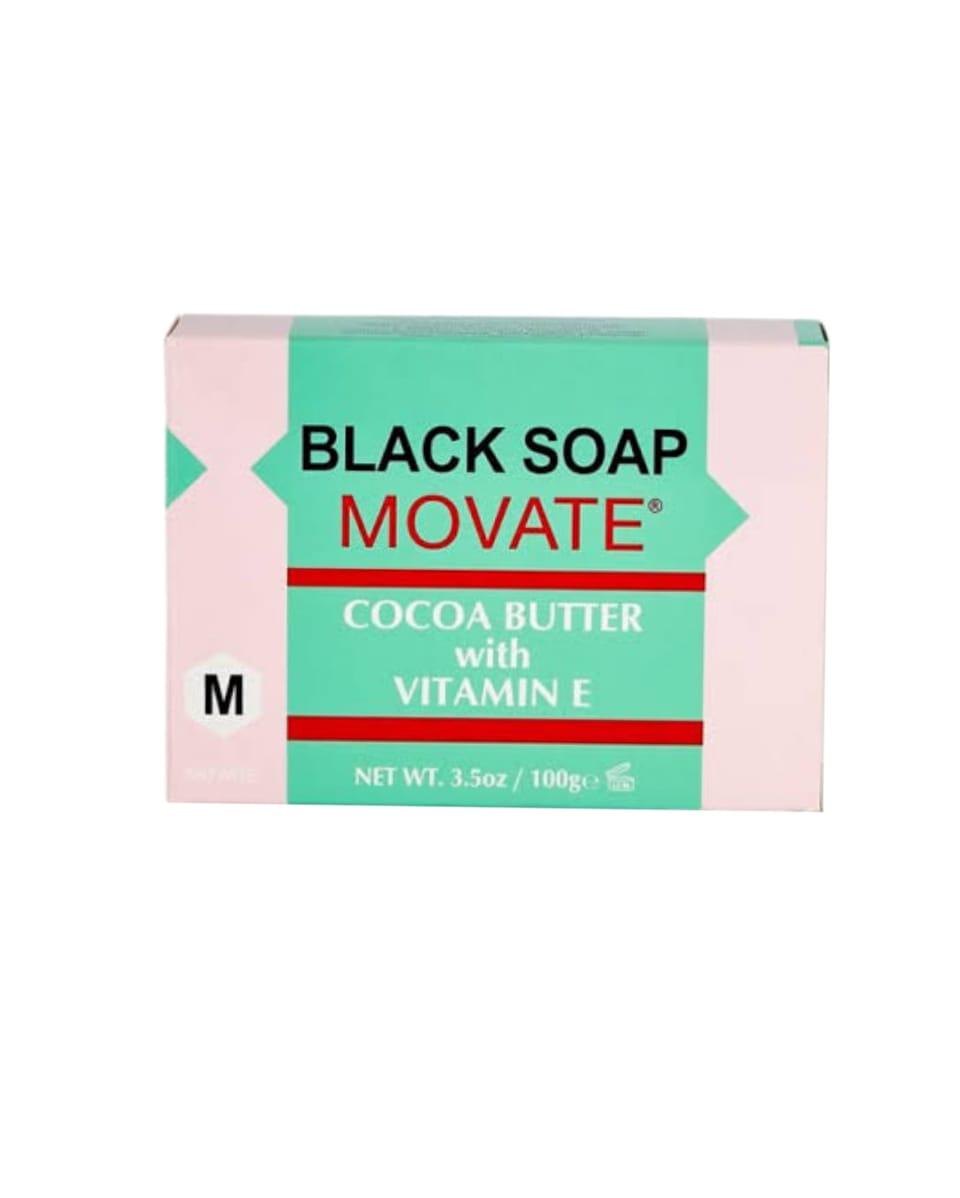 Black Soap Movate Cocoa Butter With Vitamin E