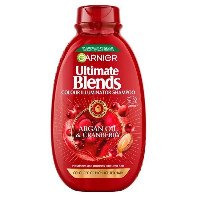 Garnier Ultimate Blends Argan oil & Cranberry Colour Illuminator Shampoo
