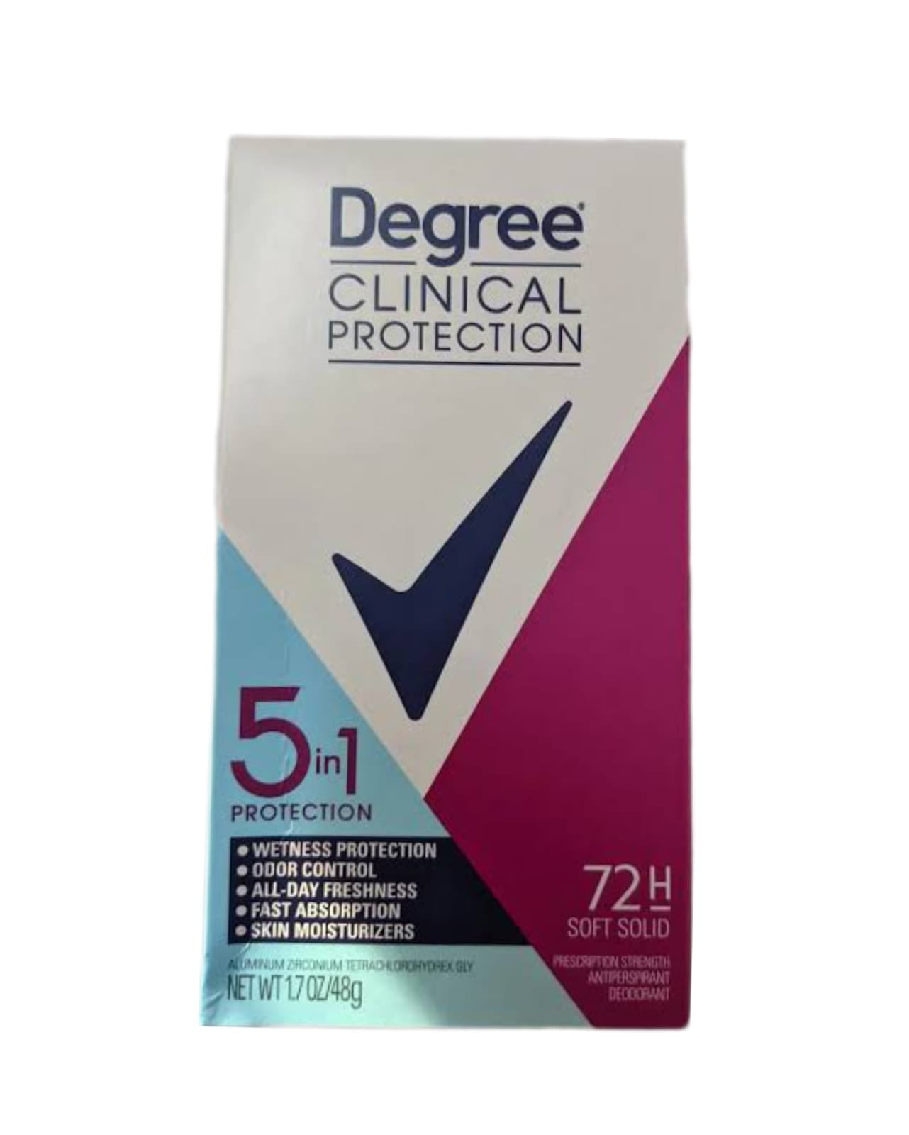 Degree Clinical Protection 5 in 1 Protection 72H Soft Solid