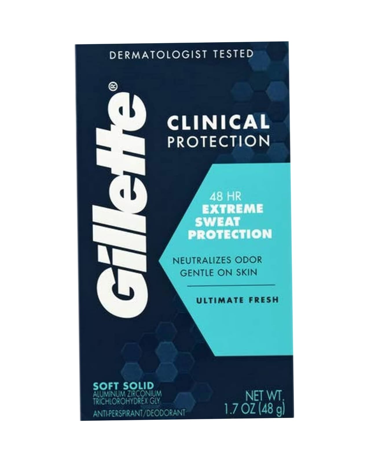 Gillette Clinical Protection Anti-Perspirant And Deodorant 48H Extreme Sweat Protection