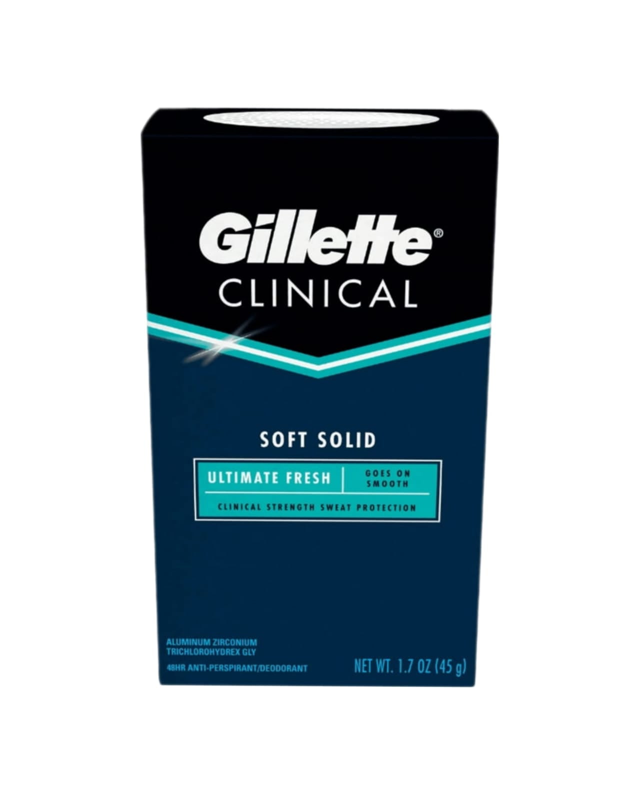 Gillette Clinical Soft Solid Ultimate Fresh Anti-Prespirant /Deodorant