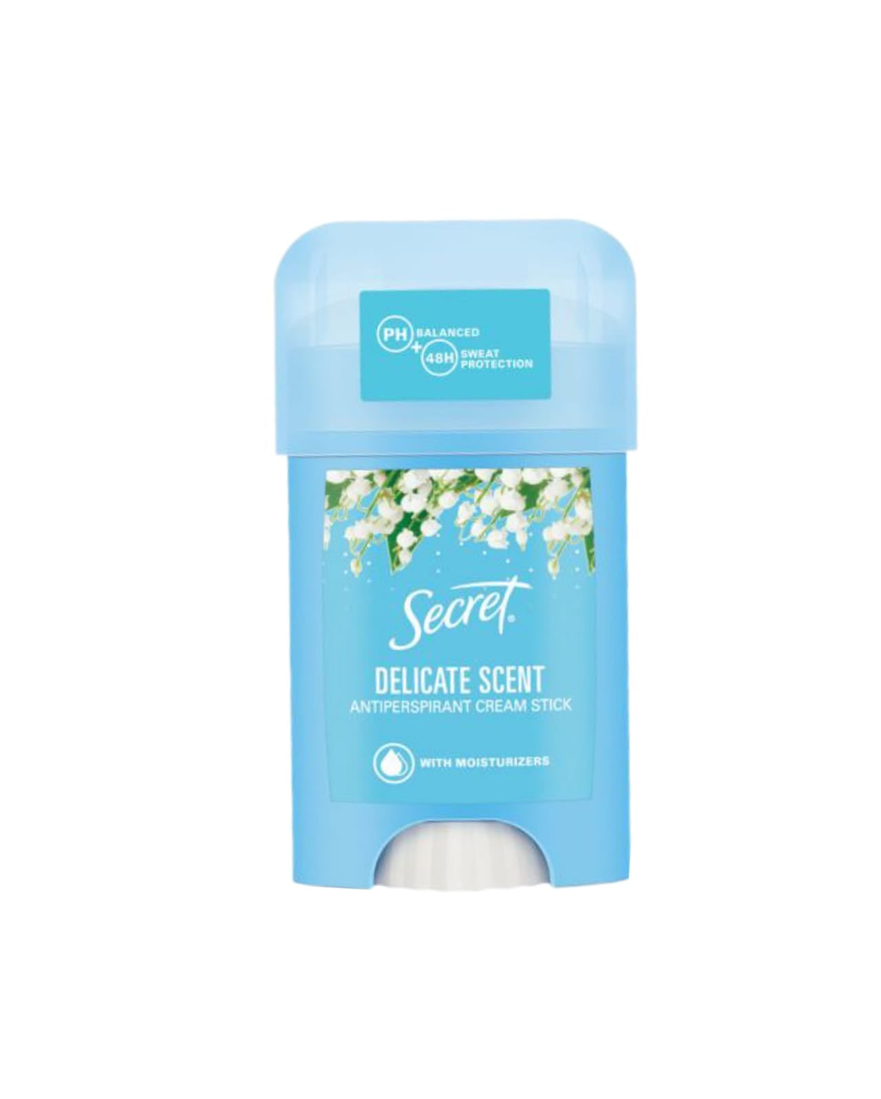 Secret Delicate Scent Antiperspirant Cream Stick With Moisturizers