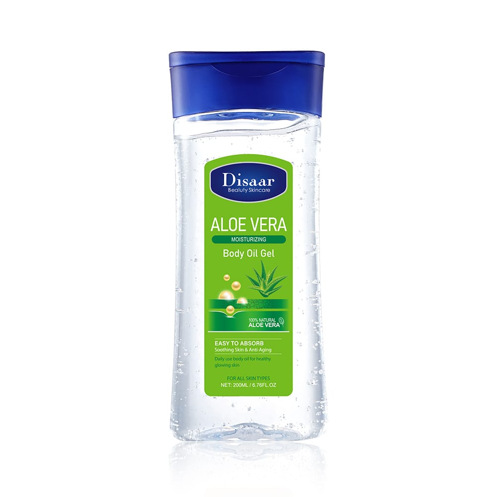 Disaar Beauty Skincare Aloe Vera Moisturizing Body Oil Gel