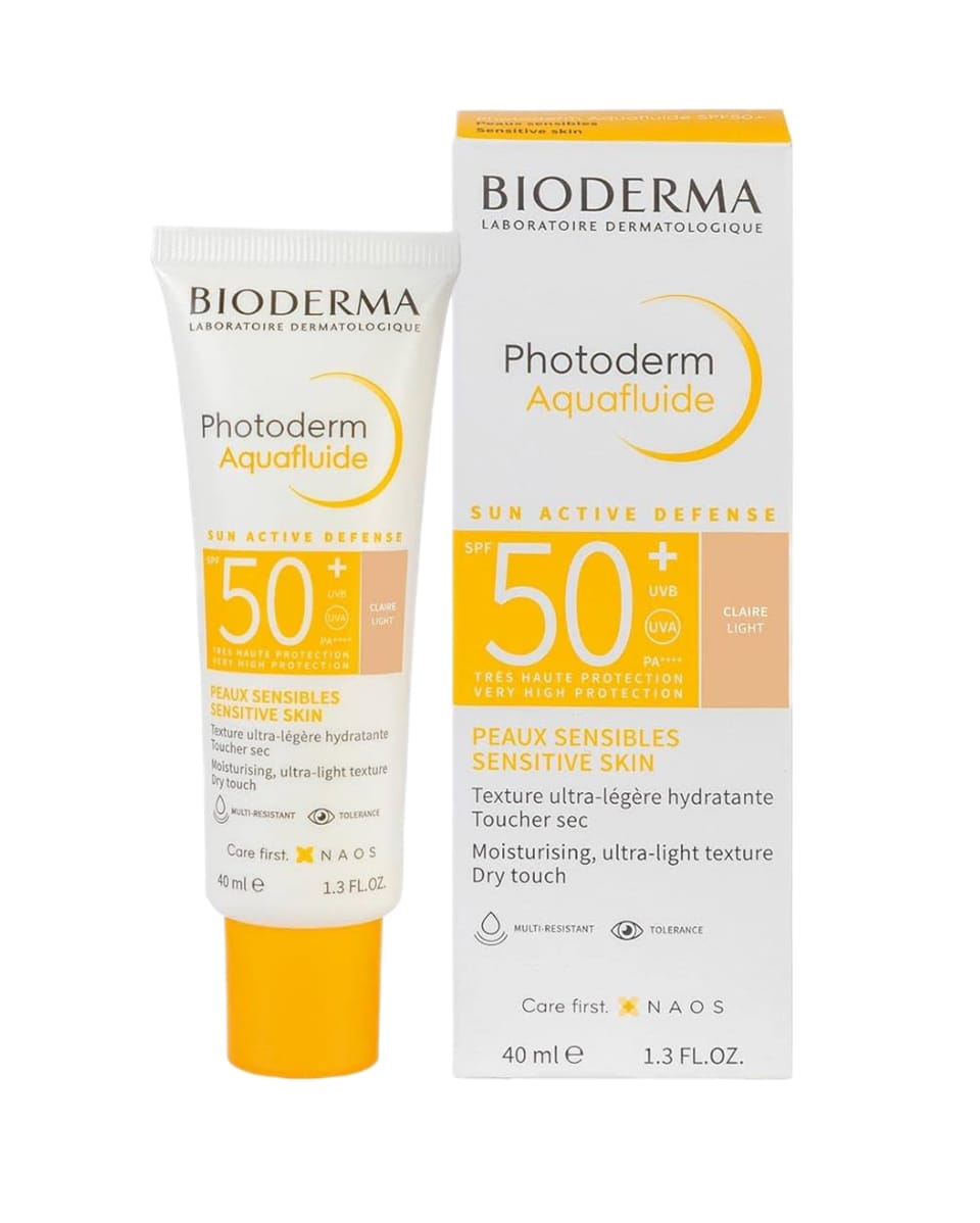 Bioderma Photoderm Aquafluide Sun Active Defense SPF 50+ Claire Light