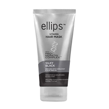 Ellips Hair Mask Pro Keratin Silky Black Tube