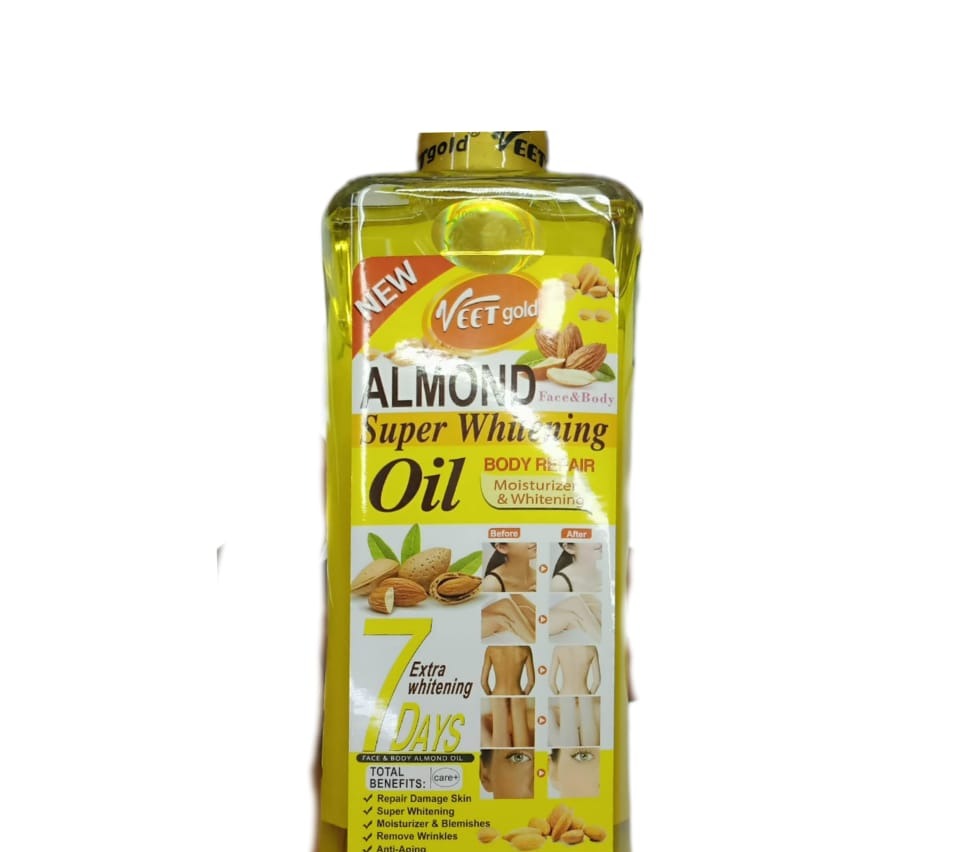 Veet Gold Almond Super Whitening Oil 300mlml