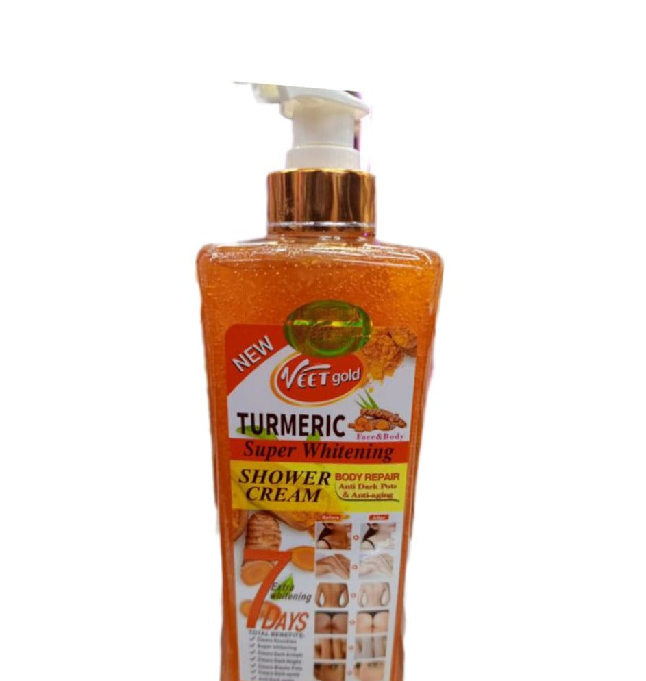 Veet Gold Turmeric Super Whitening Shower Cream 300ml