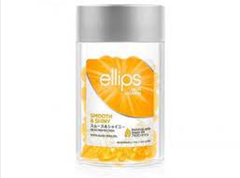 Ellips Hair Treatments Yellow Smooth & Shiny - 50 capsule jar