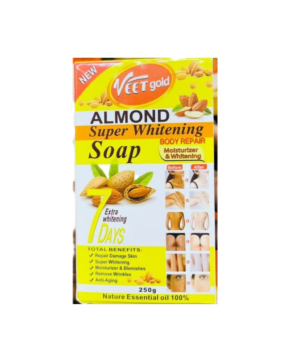 Veet Gold Almond Super Whitening Soap