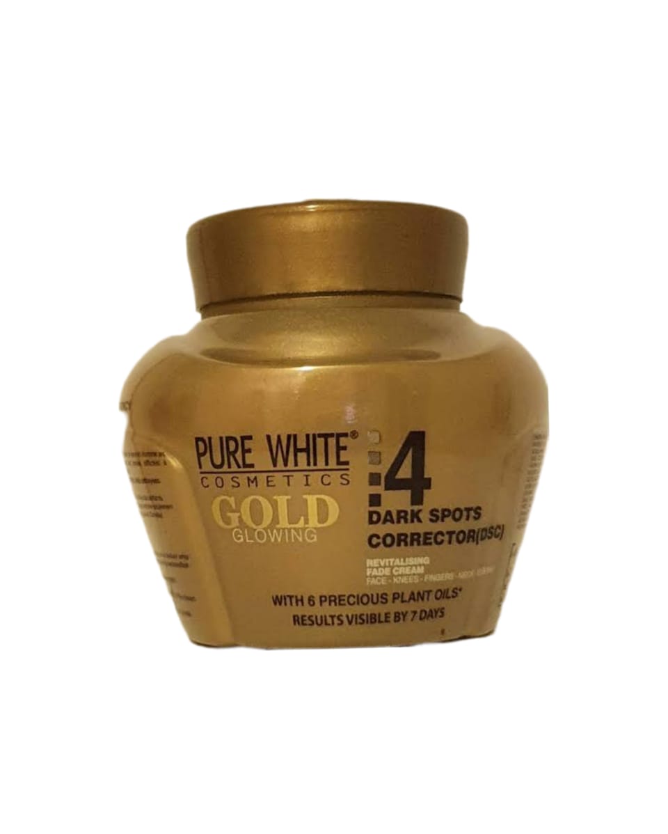 Pure White Cosmetics Gold Glowing 4 Dark Spots Corrector