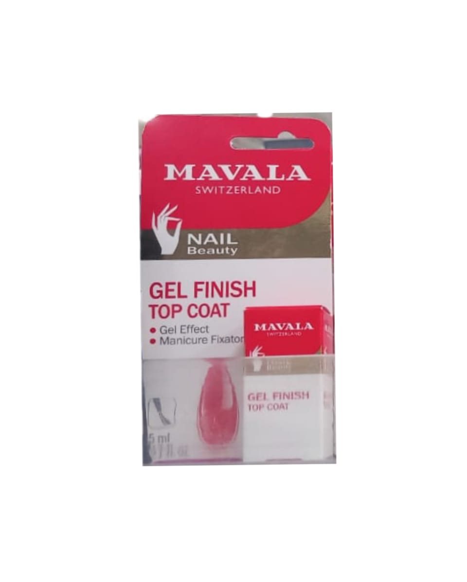 Mavala Switzerland Nail Beauty Gel Finish Top Coat