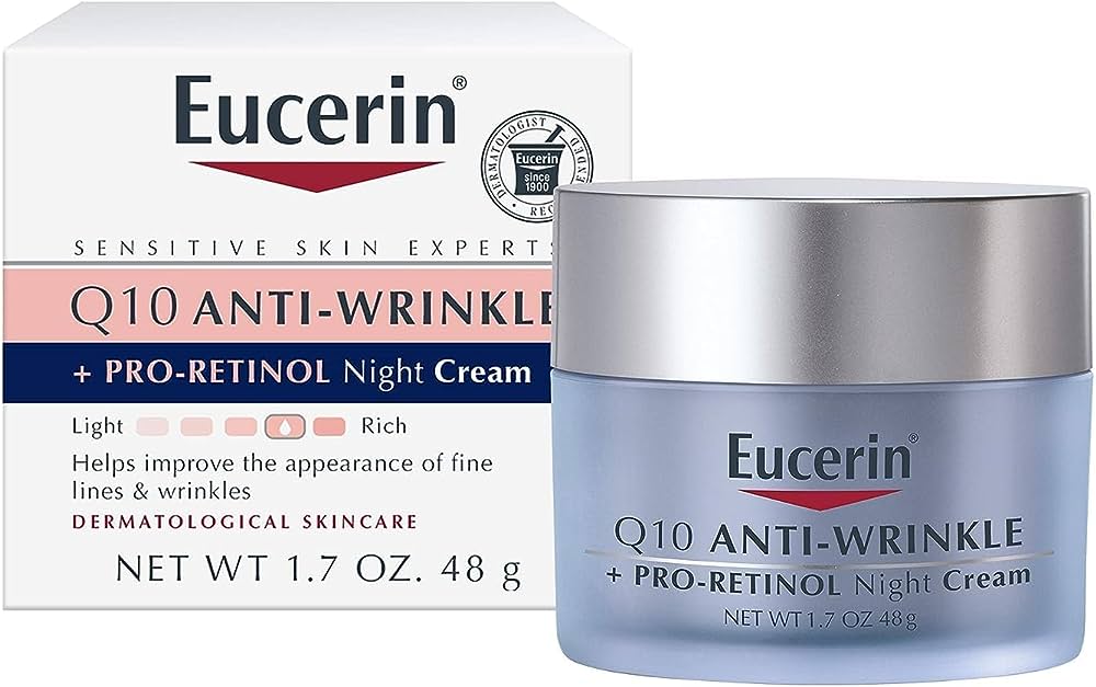 Eucerin Q10 Anti-Wrinkle +Pro-Retinol Night Cream