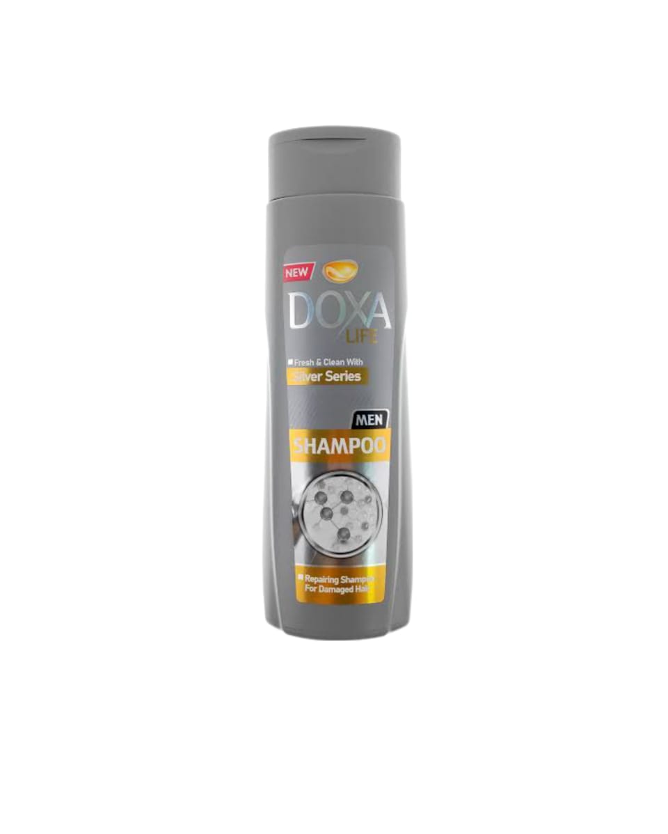 Doxa Life Shampoo For Men Fresh & Clean With Silver Series