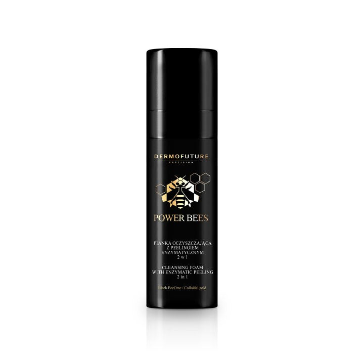 Dermofuture Power Bees, Cleansing Foam W/ Enzymatic Peeling