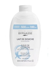 BYPHASSE Caresse Cotton Flower Extract Creamy Shower Gel