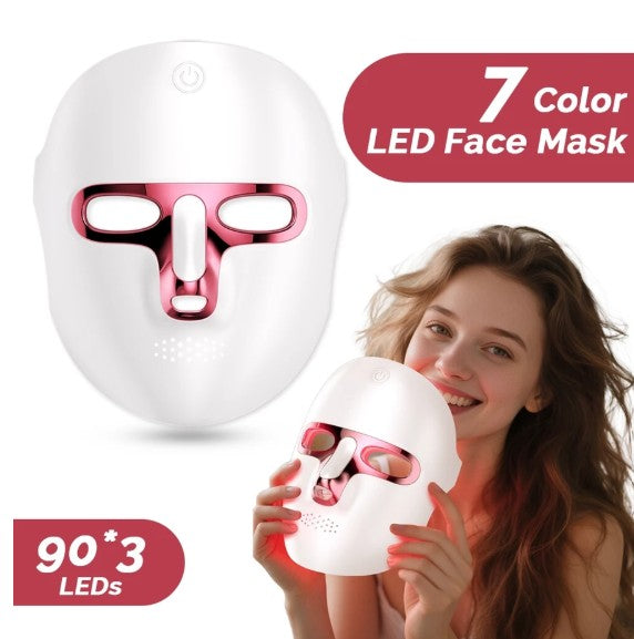 Wireless 7-color LED mask original – SaffronSkins global buyers