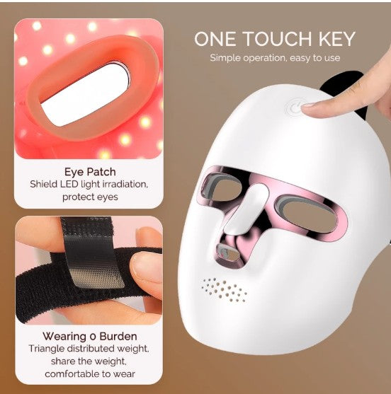 Foreverlily wireless LED skincare mask – SaffronSkins