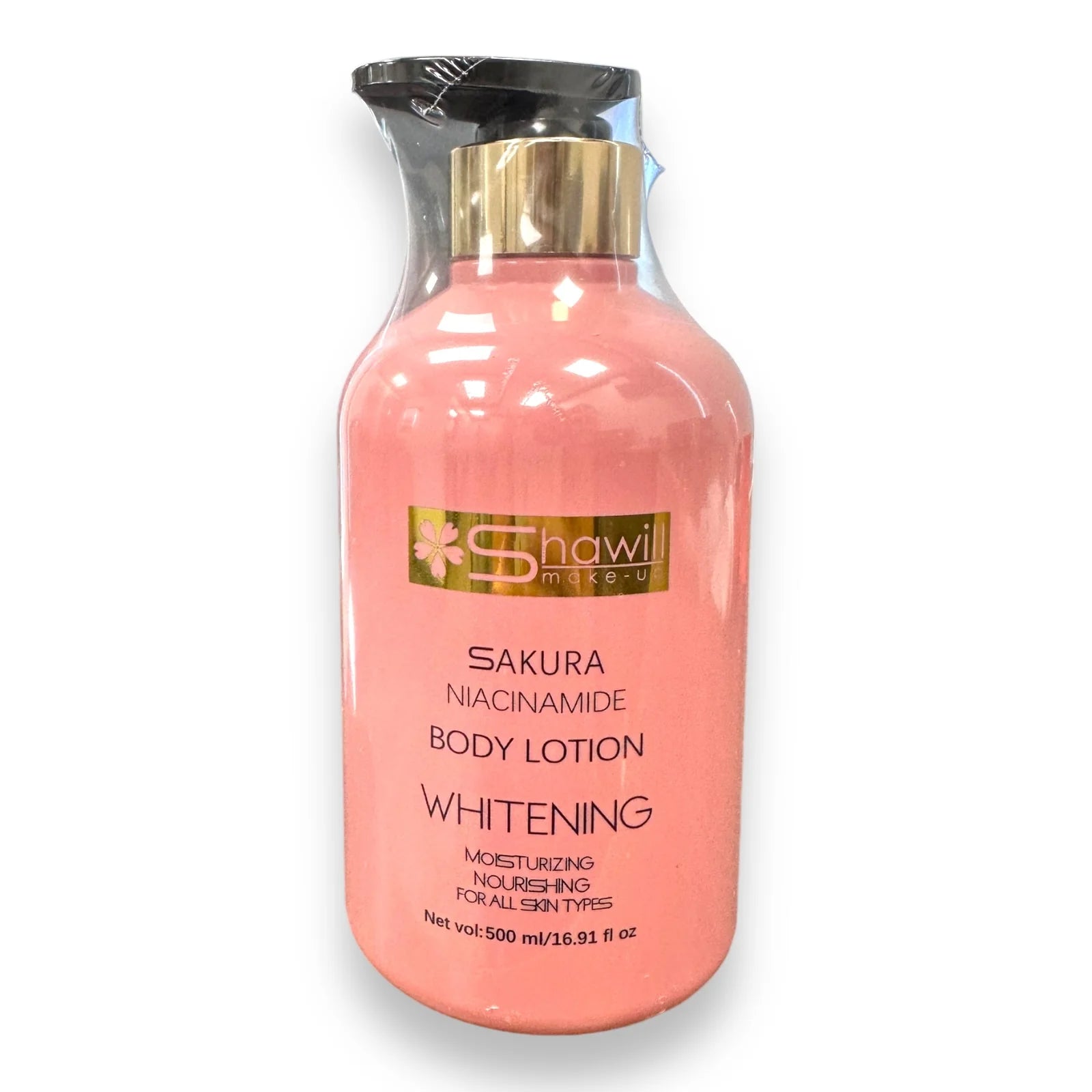 Shawill Sakura Niacinamide Whitening Body Lotion  500ml