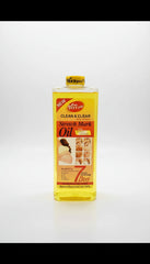 Veet Gold Clean & Clear Body Oil – Radiance & Hydrating Formula