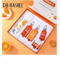 Dr.Rashel Vitamin C Brightening Anti Aging Skin Care Set Pack Of 5