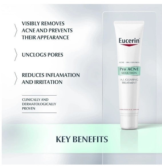Eucerin Acne Scar & Mark Clearing Cream – Buy Online at SaffronSkins