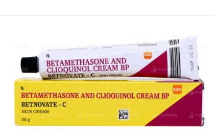 Betnovate-C Cream 30gm for skin inflammation – SaffronSkins UAE