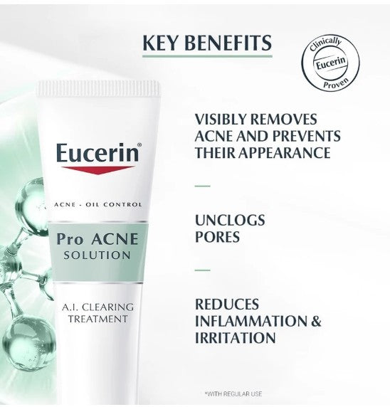 Eucerin Acne Scar & Mark Clearing Cream – Buy Online at SaffronSkins