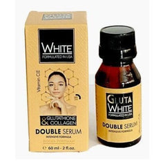 GLUTA WHITE Body Full Set Soap Cream Lotion Serum Shower gel  and Dark spot Corrector Cream